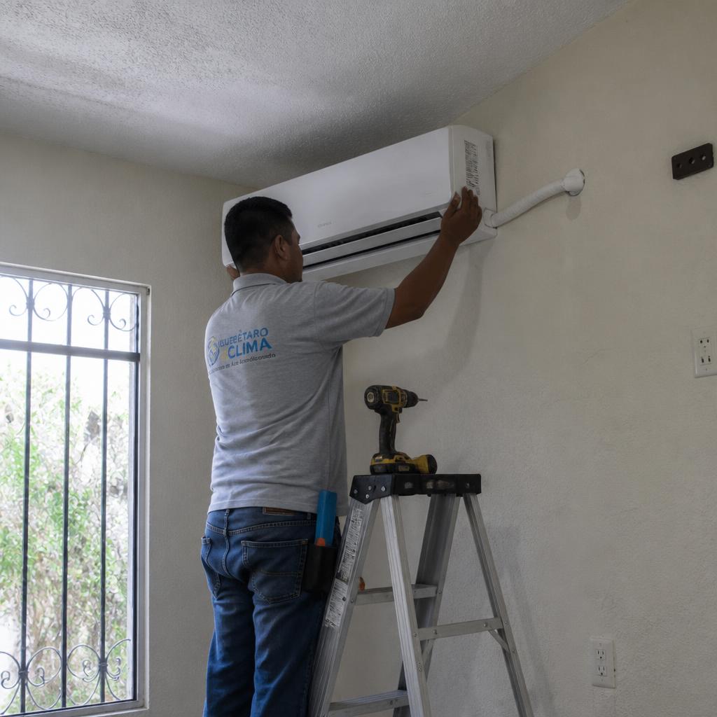 Instalación de aire acondicionado en Querétaro