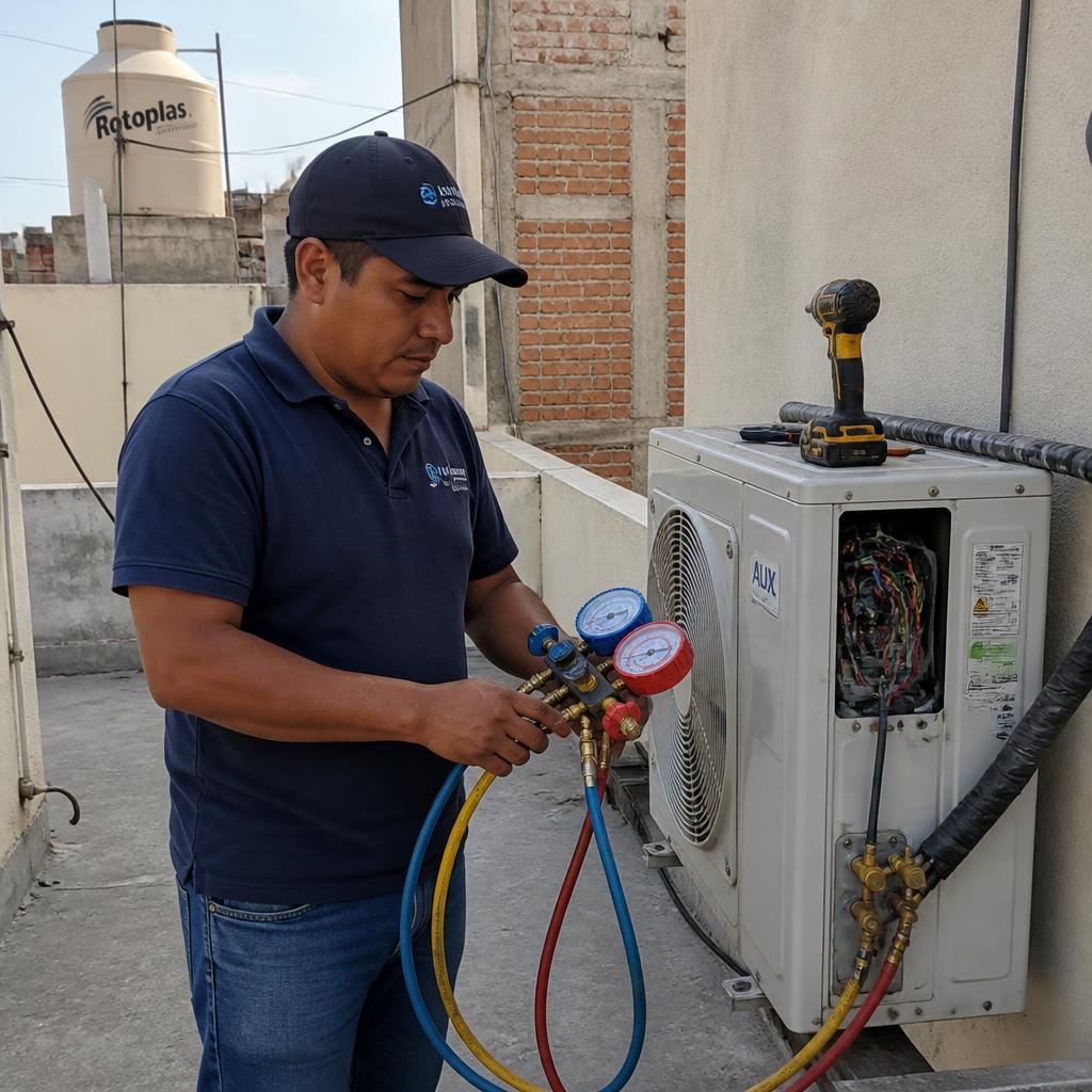 Reparación de aire acondicionado en Querétaro